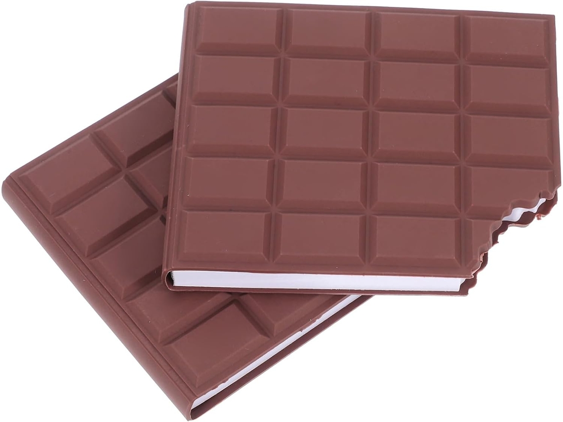 Blocs-notes Mini Tampões Autoadesivos Parfumes Chocolat Lote De 2 Papel Compacto Para Estudantes E