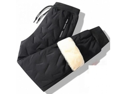 2026 pantalones de Invierno para Hombre Con Forro Sherpa Calientitos para Trabajo Y Senderismo Talla Grande 2xl Negro
