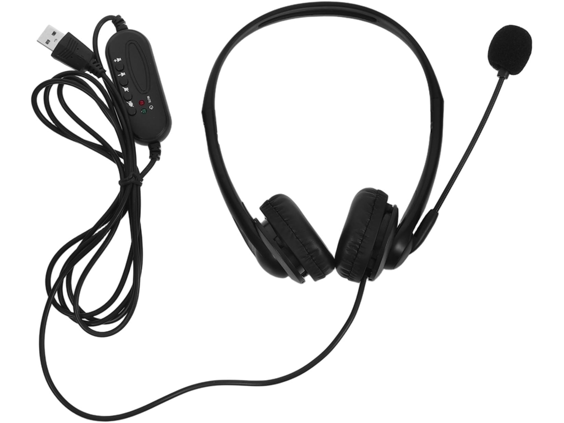 Fone De Com E Fio, Para Uso No Em Plug And Play, É Feito Abs Conta Pu