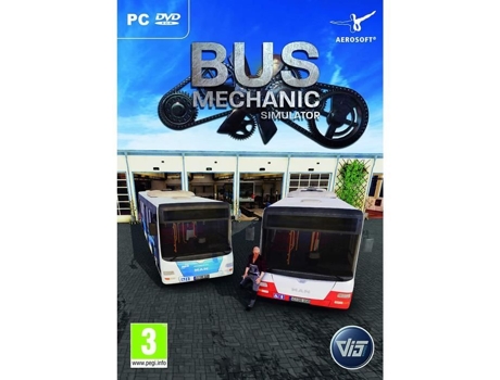 Simulador De Mecânico De Ônibus Pc Dvd Aerosoft