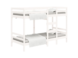 Beliche VIDAXL (Branco - Madeira - 195.5 x 80.5 x 141.5 cm)