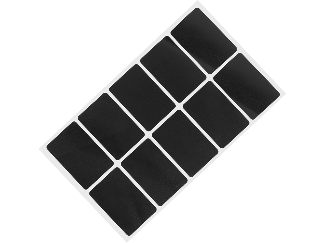 Adesivo Retangular Autoadesivo Para Quadro-negro, Lavável, Vermelho