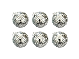 6pcs Bolas De Discoteca Espelhadas