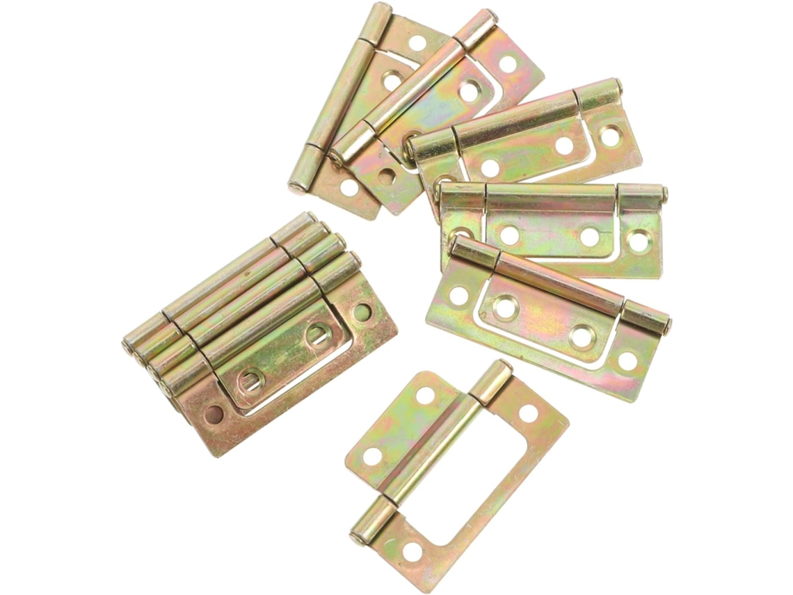 Conjunto De 10 Dobradiças Decorativas Modernas Para Portas Armários E