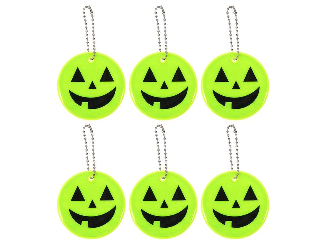 6Pcs Pingente Reflexivo Brilhante ALLINLESS