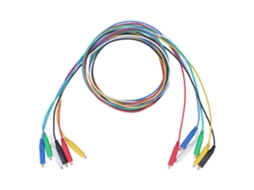 Cabos De Teste Magnéticos De Silicone Flexíveis 6 Peças Jumper 30v 5a 20awg