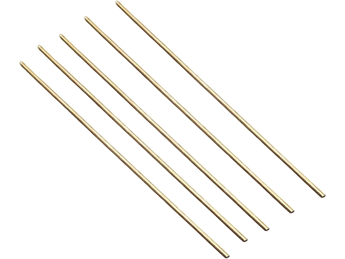 Pino De Latão Reforçado 85mm Da Ljhnba Para Fixação Em Modificações Modelos, Diâmetros Opcionais De 0,5mm A 3,0mm Para