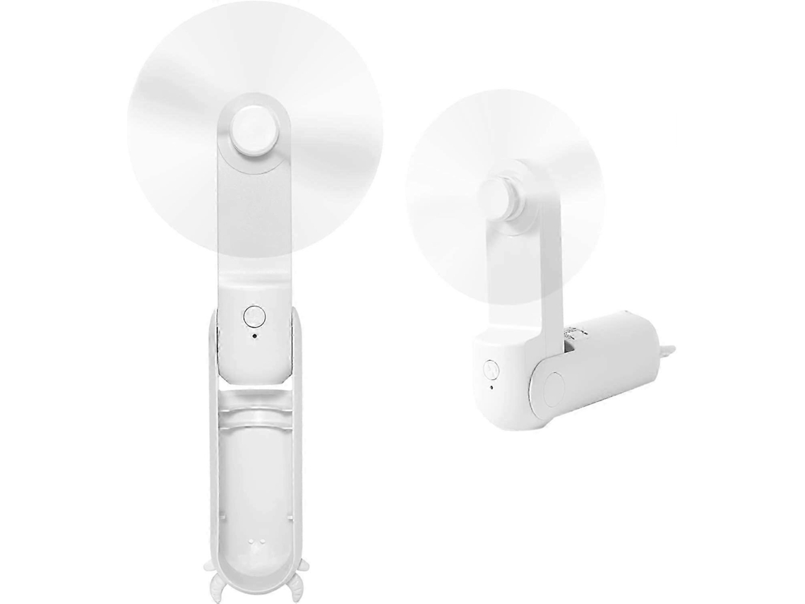 Ventilador Usb Portátil, Mini Ventilador Portátil Operado Por Bateria Com Banco De Energia De Mesa Olysi Shop