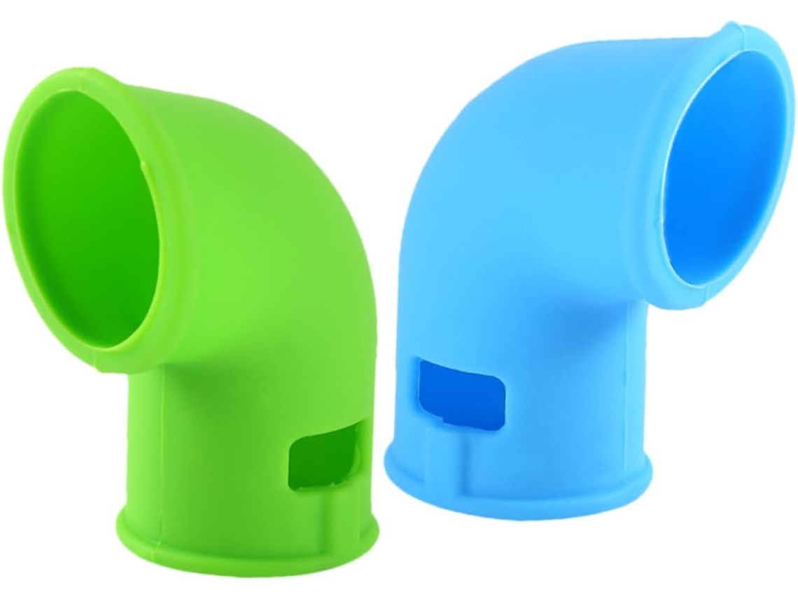 Conjunto De 2 Peças De Desviador De Vapor Para Panela De Pressão, Leve E Portátil, Em Silicone. Conjunto De 2 Peças De Desviador De Vap Gokoco