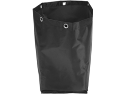 Bolsa De Lona Preta Multiuso Para Carrinho Limpeza, 1 Unidade.