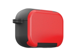 Capa Protetora De Silicone Com Suporte Para Espelho Para Fones De Ouvido Airpods Pro