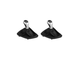 2x Manete de Mudanças Manual de 6 Velocidades e Coifa da Manete para Série 1 E81 E87 E87lci E88 E82
