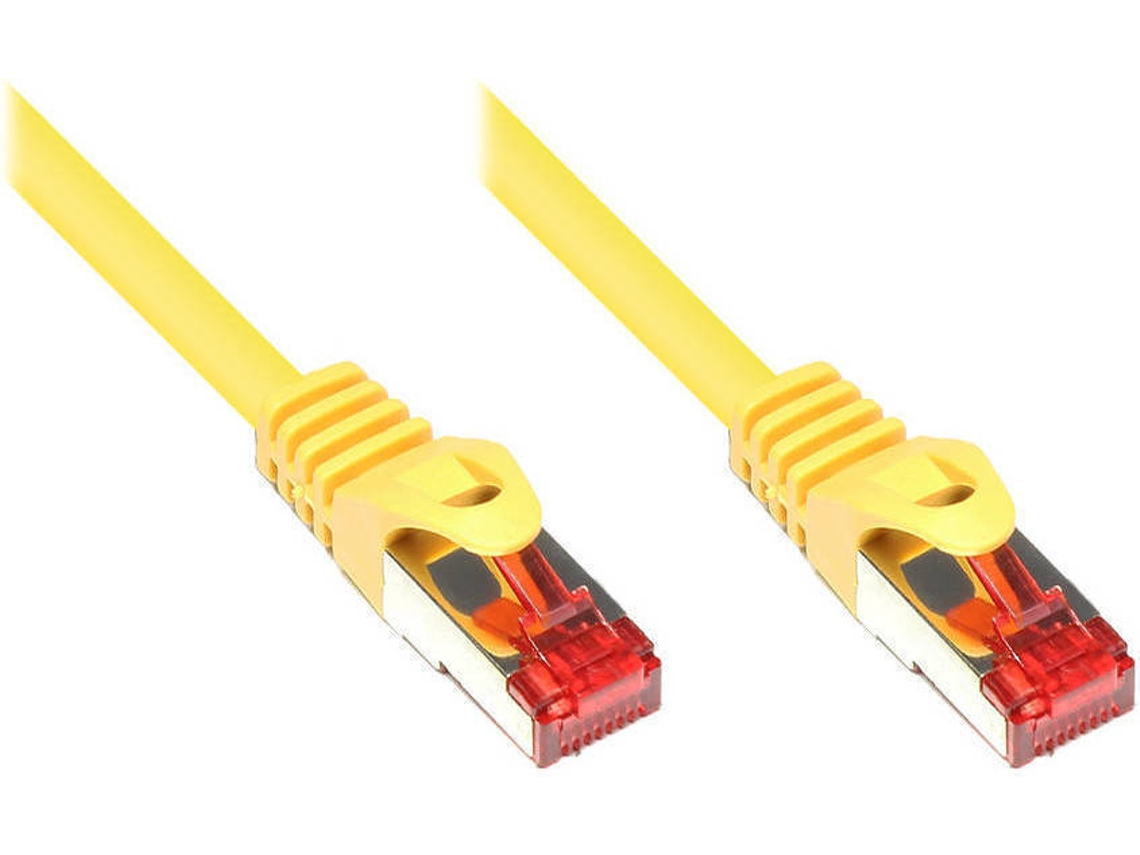Cabo de Rede ALCASA (RJ45 - 2 m - Amarelo)