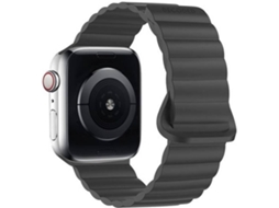 Bracelete DECODED Apple Watch 44 a 49 - Traction Loop (Preto)