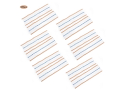 Kit Com 600 Resistores De 1/4w, 1% De Tolerância, Com Valores De Resistência 1k, 2k, 3k E 10k Ohm.