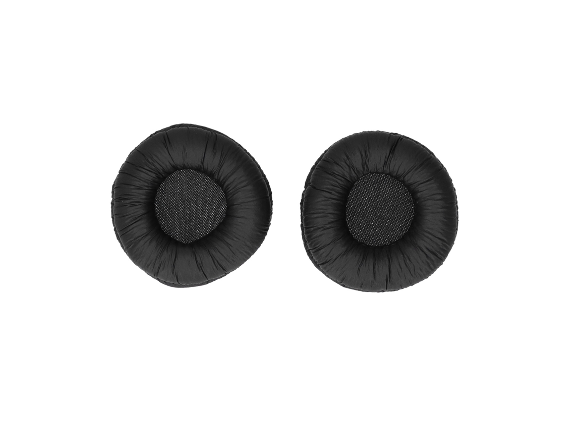Almohadilla Universal de 55 Mm para Auriculares, de Piel Sintética, Color Negro Fyz 89