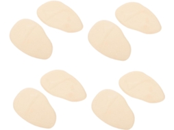 Conjunto De 4 Pares Palmilhas Silicone Para A Parte Frontal Do Pé, Confortáveis E Respiráveis, Ideais Para Sapatos De