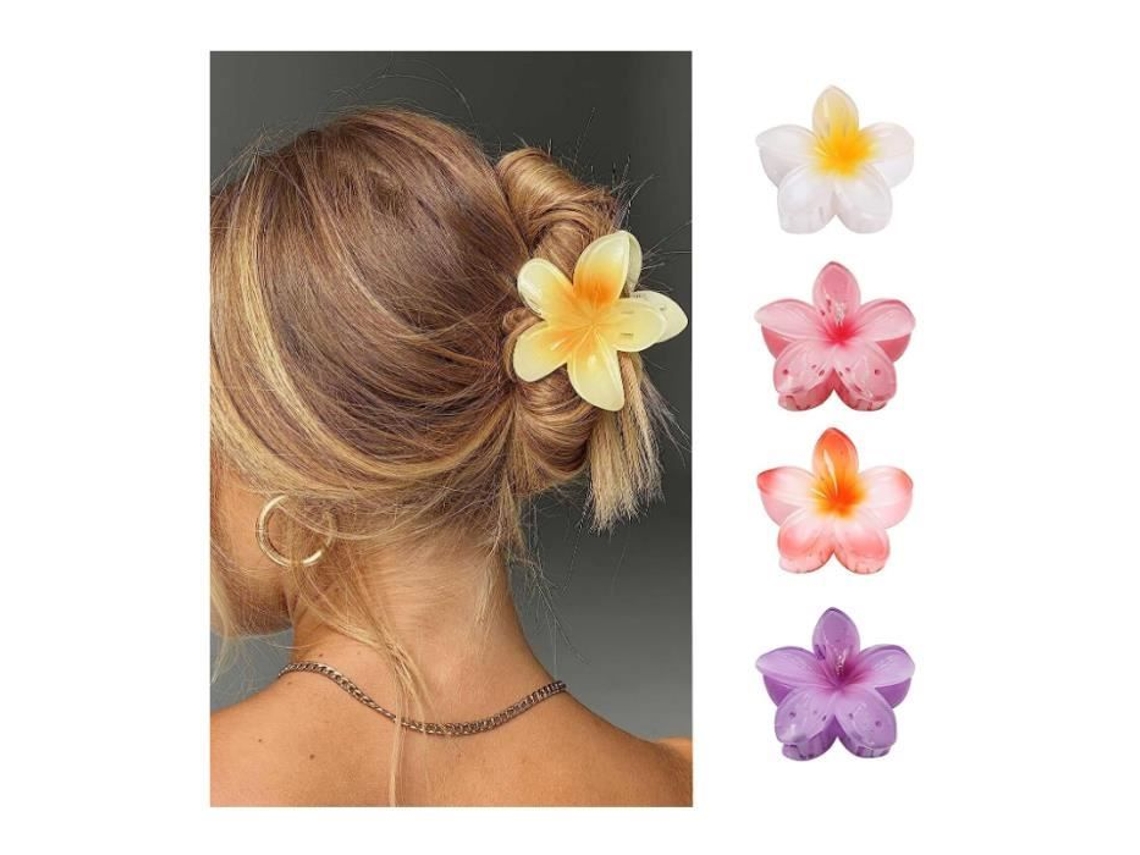 Ganchos De Cabelo Não Especificado Pacote De 4 Fixação Forte Antiderrapantes Cores Vivas