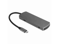 Estação De Docking Hd Multifuncional 6 Em 1 Hub Tipo C Com Hdmi Usb3.1 Carregamento Pd