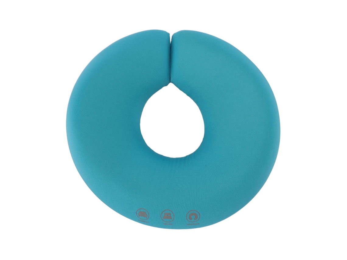 Travesseiro De Massagem Facial Com Recuperação Suave Para Dormir De Face Baixa Almofada Prona Azul
