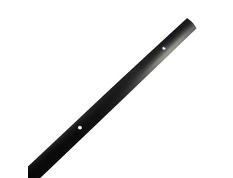 Pletina m/caña aluminio negro