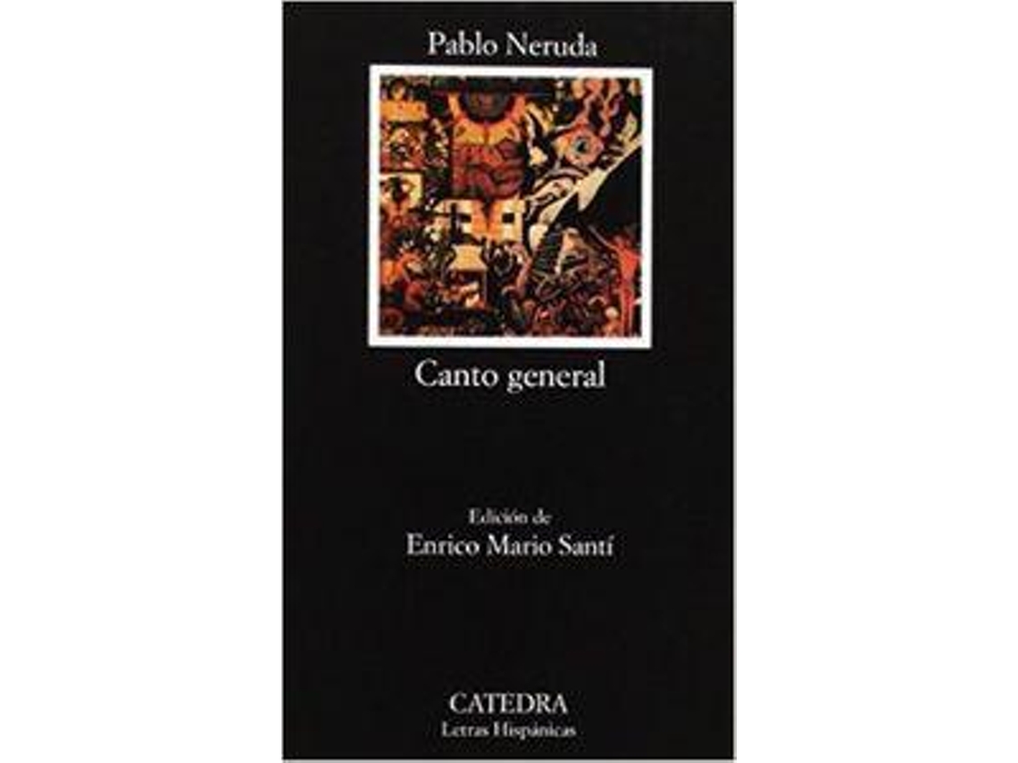 Livro Canto General de Pablo Neruda (Espanhol)