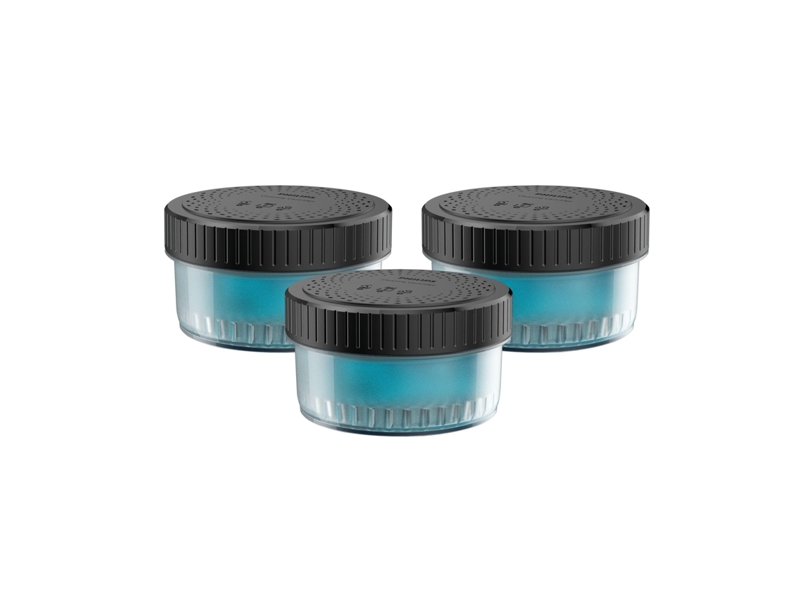 Kit com 3 Cápsulas de Limpeza Compatíveis com Philips S7710 S7832 S8050 S9933, Limpeza Profunda e Higiene Total YANYXR