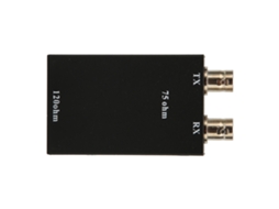 Conversor 75ohm Bnc para 12ohm Rj45 LAXISCREED
