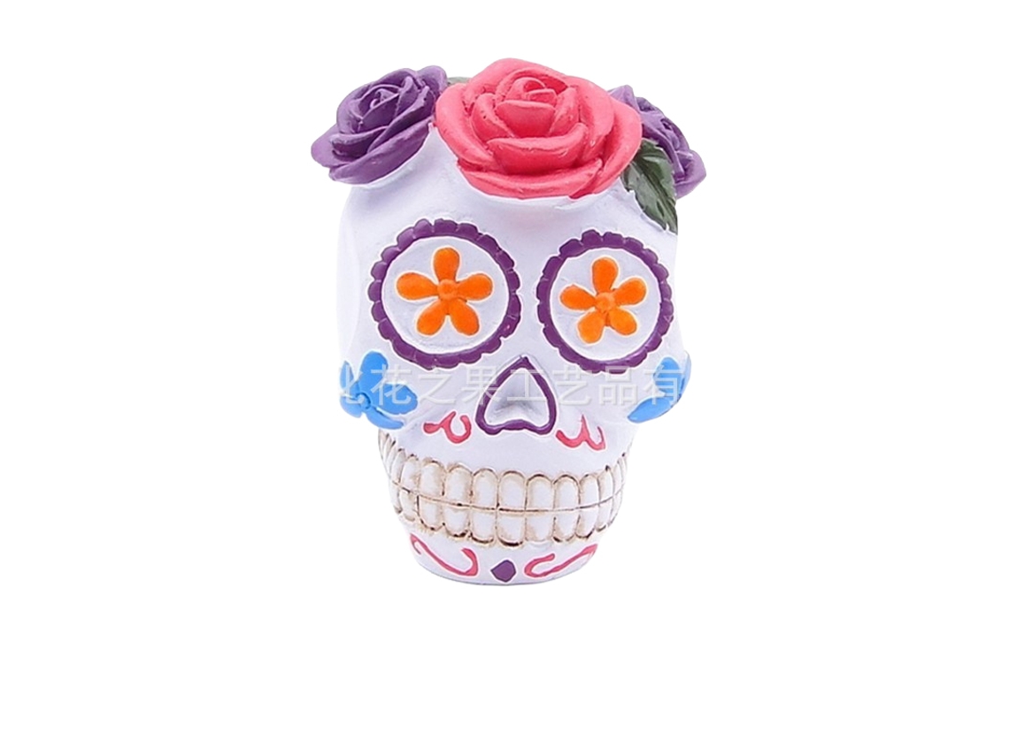 Decore Com O Calendário De Halloween E Festa Dos Mortos Em Resina Da Laxiscreed Com Figuras De Caveira