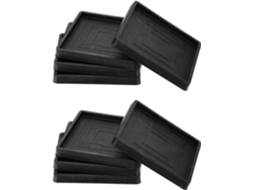 Protetores De Borracha Para Móveis Patikil 8, 9cm 3, 5 Polegadas, Pacote Com 8 Unidades, Antiderrapantes, Quadrados