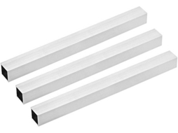 Tubos De Alumínio 6063 - 25mm X 25mm X 2mm Espessura - 300mm Comprimento - Tubo Sem Costura - Durável - Resistente À Corrosão - Para Projetos Diy - Pe