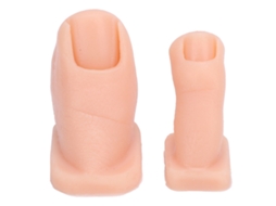 Modelo De Dedos De Pie Para Practicar Manicura Uñas Artísticas Silicona Simulación Pintura Uñas Para Salones Y Instituciones