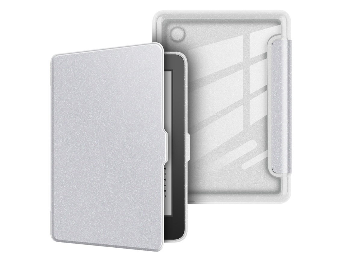 Capa Protetora Para E-reader Kobo Clara 2 E 6 Polegadas, Acrílico Branco - Elysve