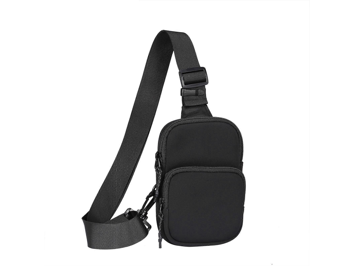 Bolsa De Peito De Nylon Fashion, Bolsa Para Celular, 5,5-7,2 Polegadas, Universal