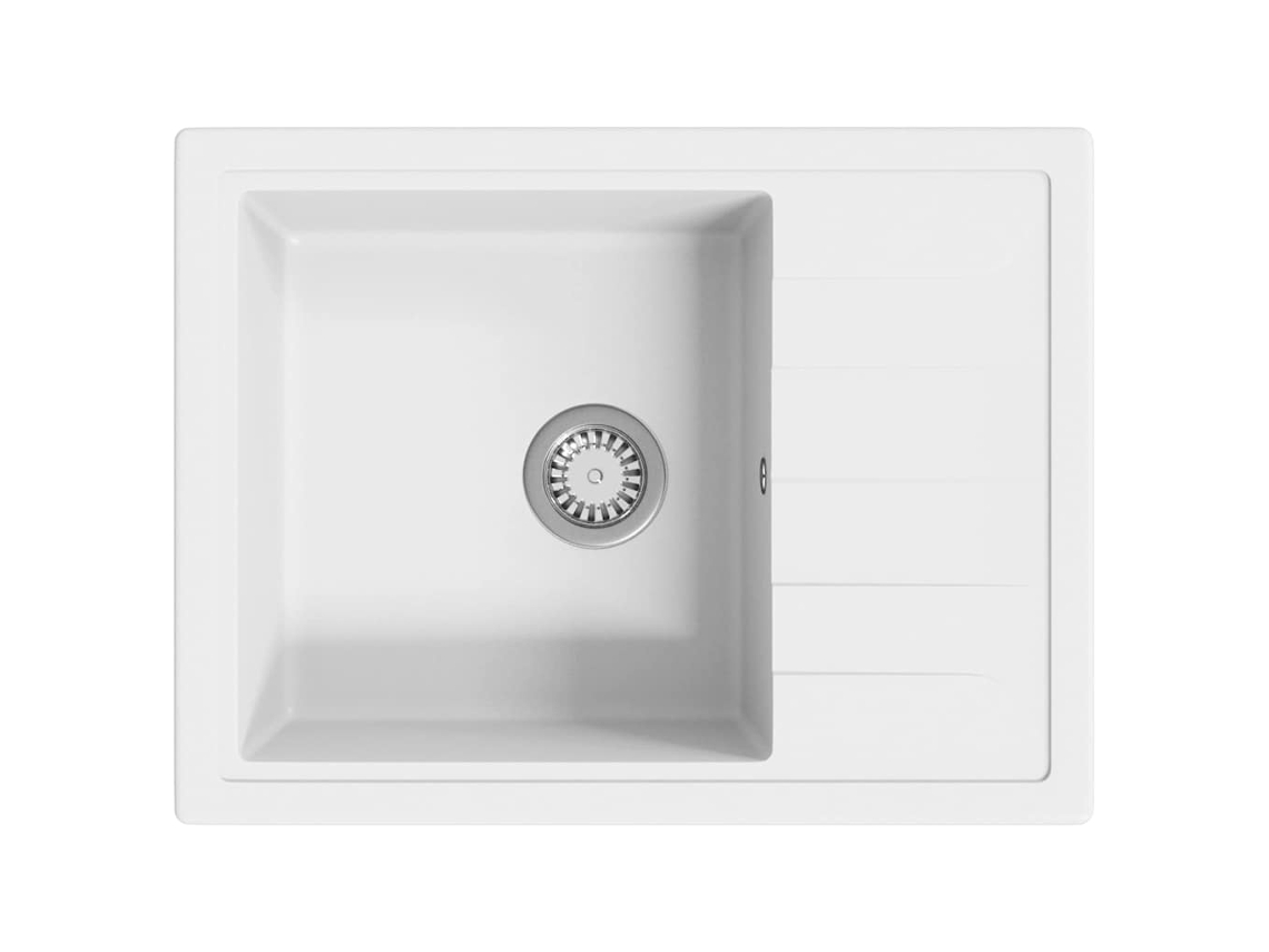 Kitchen Sink, Kitchen Sinks Vidaxl Branco Granito (n/a)