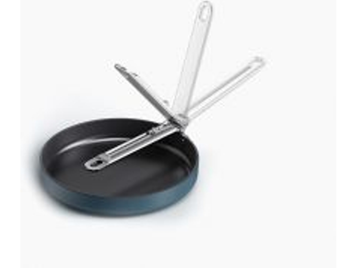 Frigideira Antiaderente Joseph Joseph Space 24 Cm Com Cabo Dobrável Adequada Para Indução E Forno Até 232°c Cozinha Saudável