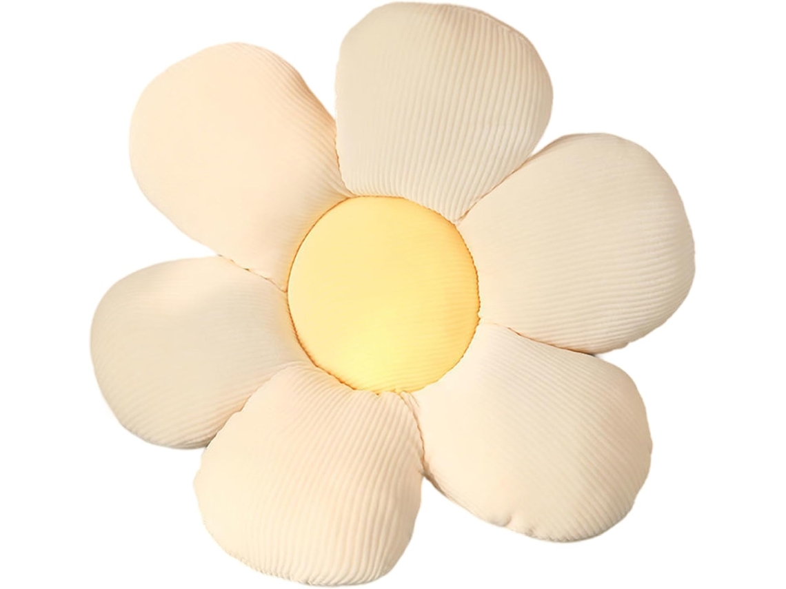 Almofada De Chão Com Estampa Flores, Almofada Macia De 40cm, Decorativa Para Sofá, Cama E Quarto