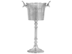 Frapê para champanhe VIDAXL Silver Aluminium (39 x 29 x 71)