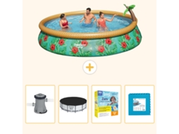 Bestway Piscina Bestway Fast Set Redonda - 457x84 Cm - 5-peças S276