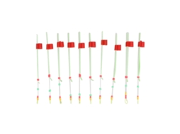 Top Pole Mini Vara Pesca Gelo Inverno 10pcs