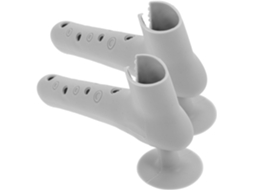 Homsfou 2-protetores De Parede Silicone Para Maçanetas Portas Com Design Espesso Proteger As Paredes Crianças