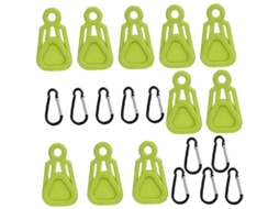 Pinza Ajustable Para Toldos Y Carpas De Camping Resistente Y Ligera De Aleación De Aluminio Y Plástico