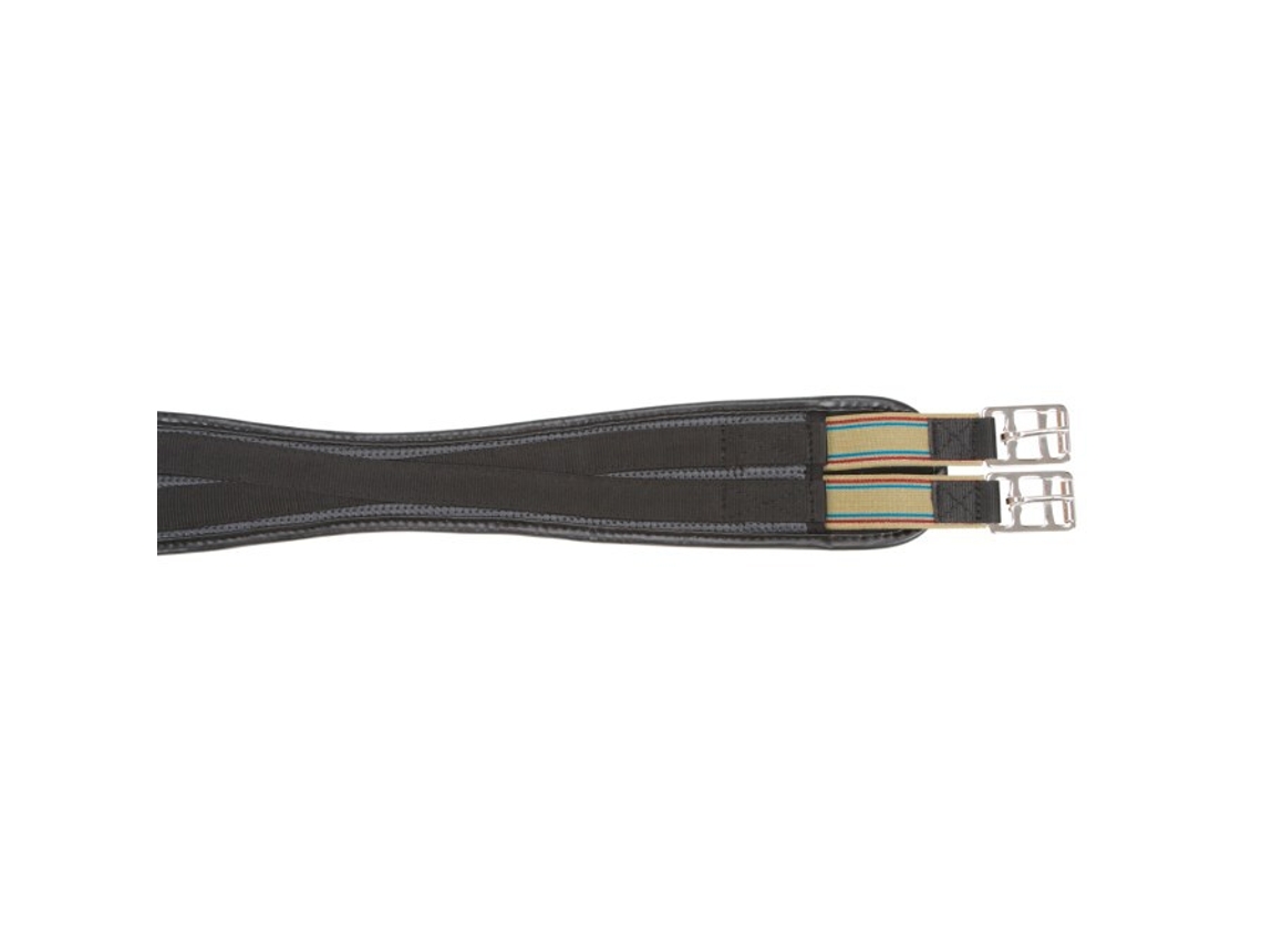 Cilha Elástica Arqueada KERBL Preto (120 cm)