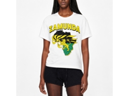 Rockinstone Coming To America Zamunda White Adult T-shirt Size:s