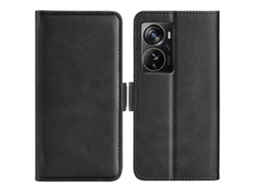 Capa De Couro Com Fecho Magnético Duplo E Flip Horizontal Para Zte Axon 40 Pro
