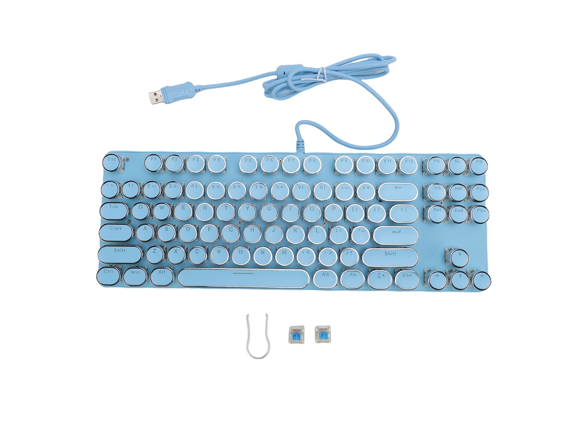 Teclado Tri Mode com 64 Teclas e Iluminação RGB LAXISCREED