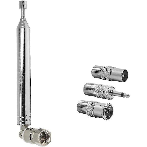 Antena Telescópica De 75 Ohms Para Rádio Dab, Compatível Com Mini Sistemas De Som E Receptores Av Hifi Fm