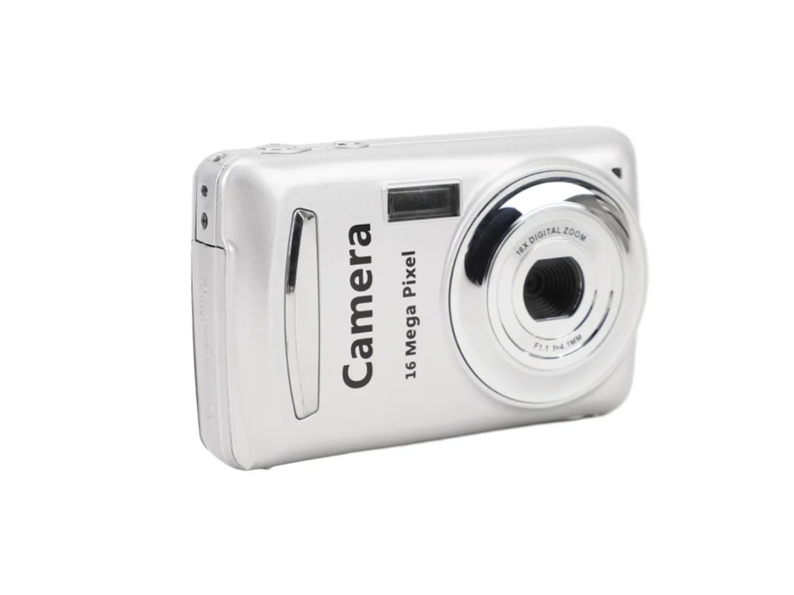Câmera Digital De 16 Mp Câmera Ccd Pequena E Compacta Com Visor Lcd Estilo Retrô Adequada Para Adolescentes E Adultos Branco Yizhood