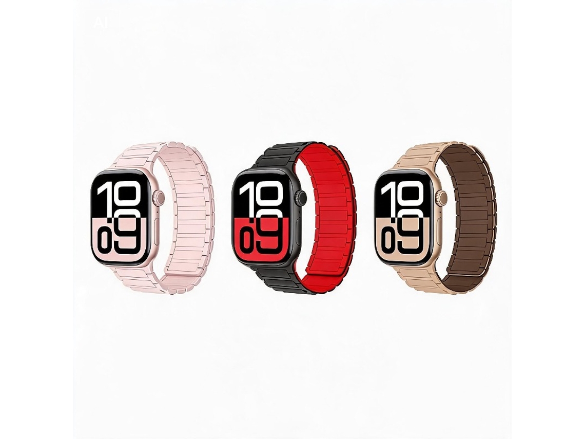 3 Pcs Bracelete Para Apple Watch 38/40/41/42mm Cuich