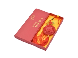 Laxiscreed Decoração De Sorte Pequena Com Nó Chinês Em Lacquer Para Ano Novo